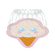 Ice Cream Cone Splash Pad – Cute Pastel Water Play for Kids Ages 6+